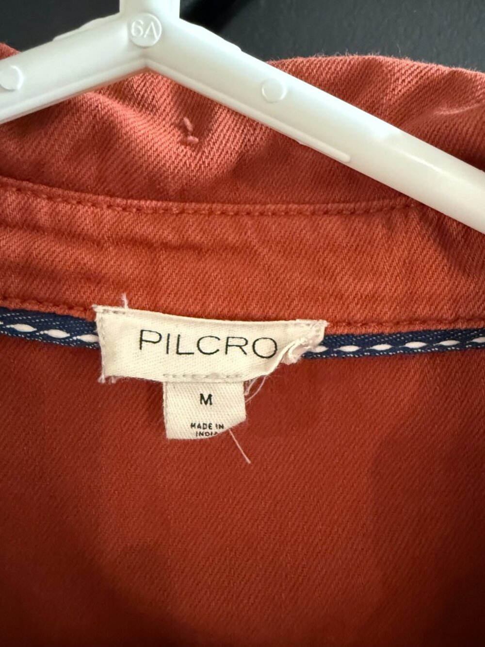 The Ozzi Ruffle-sleeve Buttondown Shirt by Pilcro - Picture 7 of 8